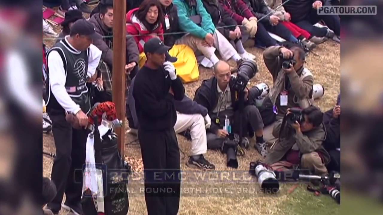 「ゴルフ」スーパープレー集　タイガー・ウッズのスゴ技PT１