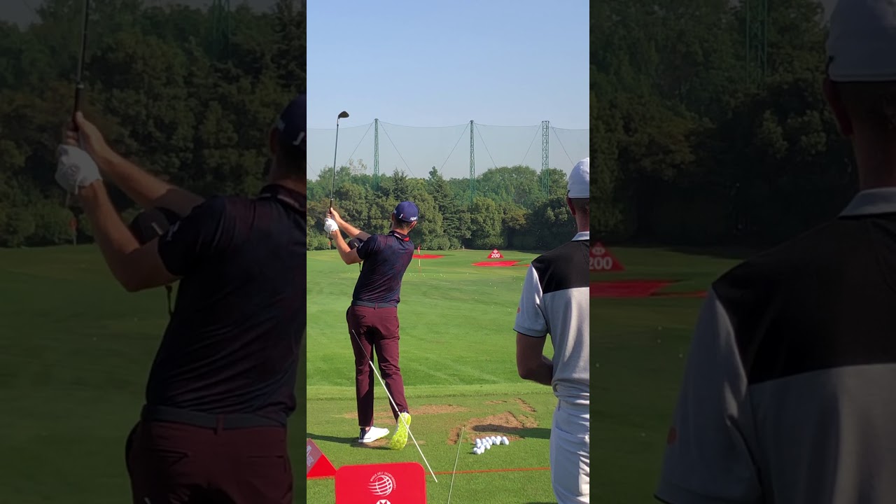 HSBC上海　ジャスティンローズ 練習