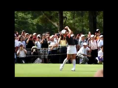 イ・ボミ　プロ　Lee Bo-mee　スイング　スーパースロー　ドライバー