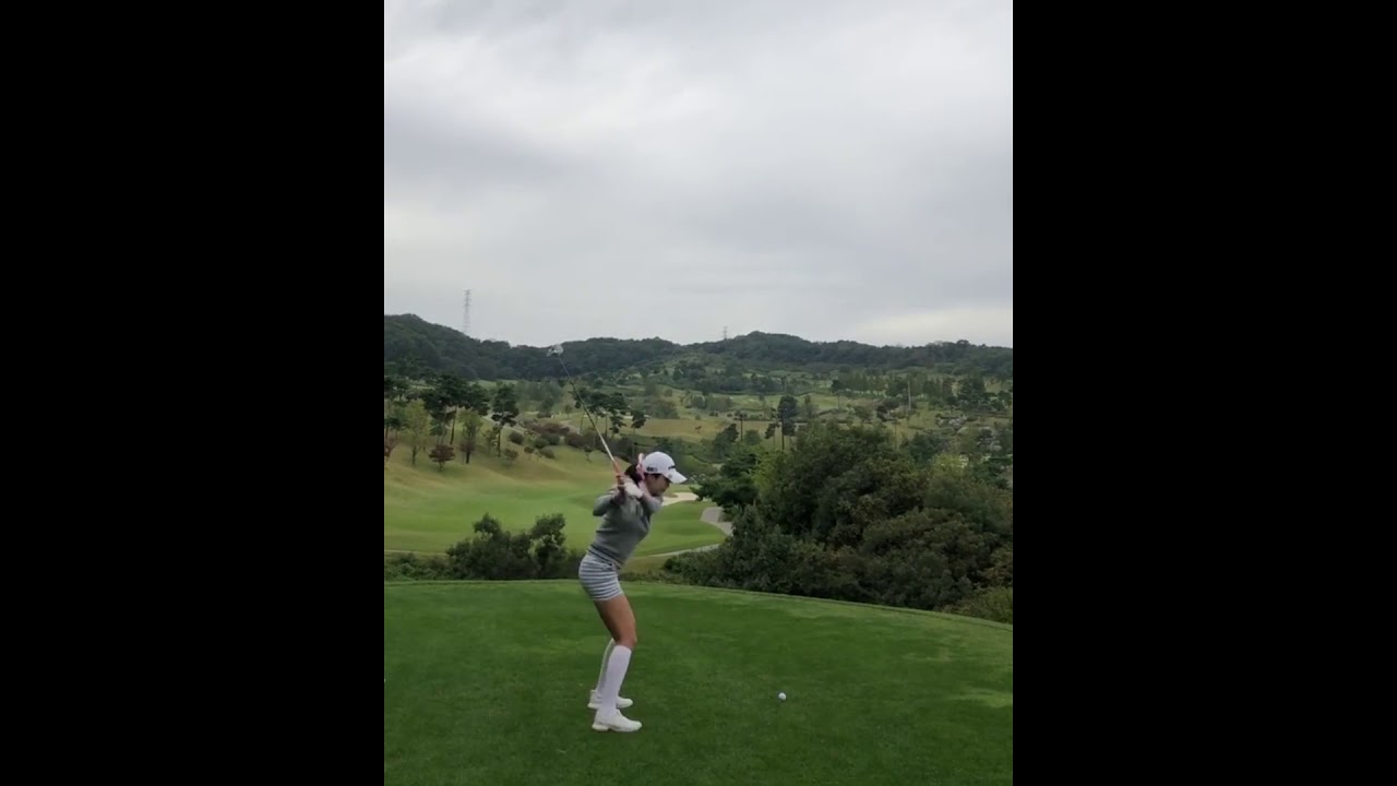 【ドライバースイング】アンシネ　ShinAeAhn　スローモーションあり