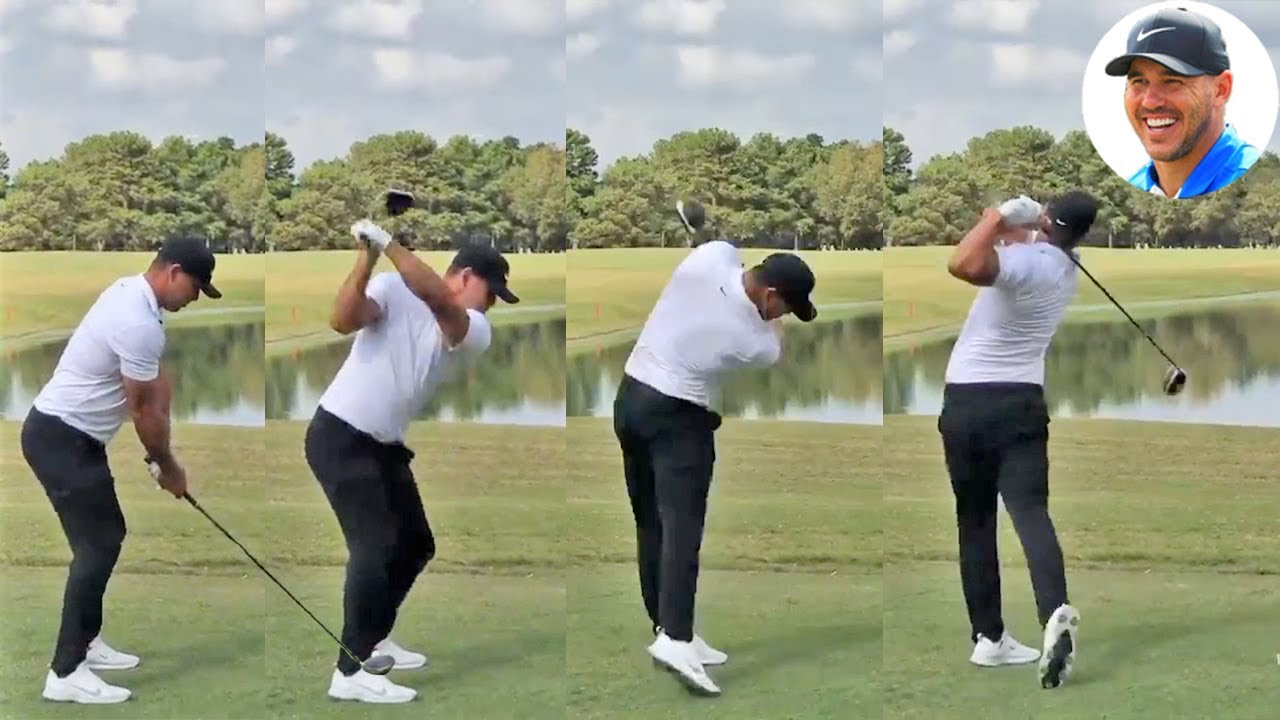 ブルックス・ケプカ Brooks Koepka プロゴルファー DRIVER SHOT SLOW MOTION !!!