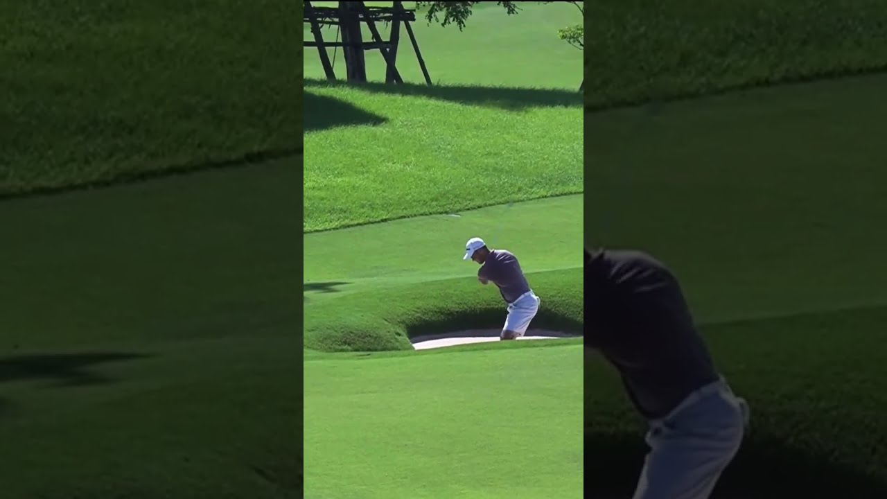 Martin Kaymer - Impressive Bunker Shot! #golf #livgolf #shorts #viral