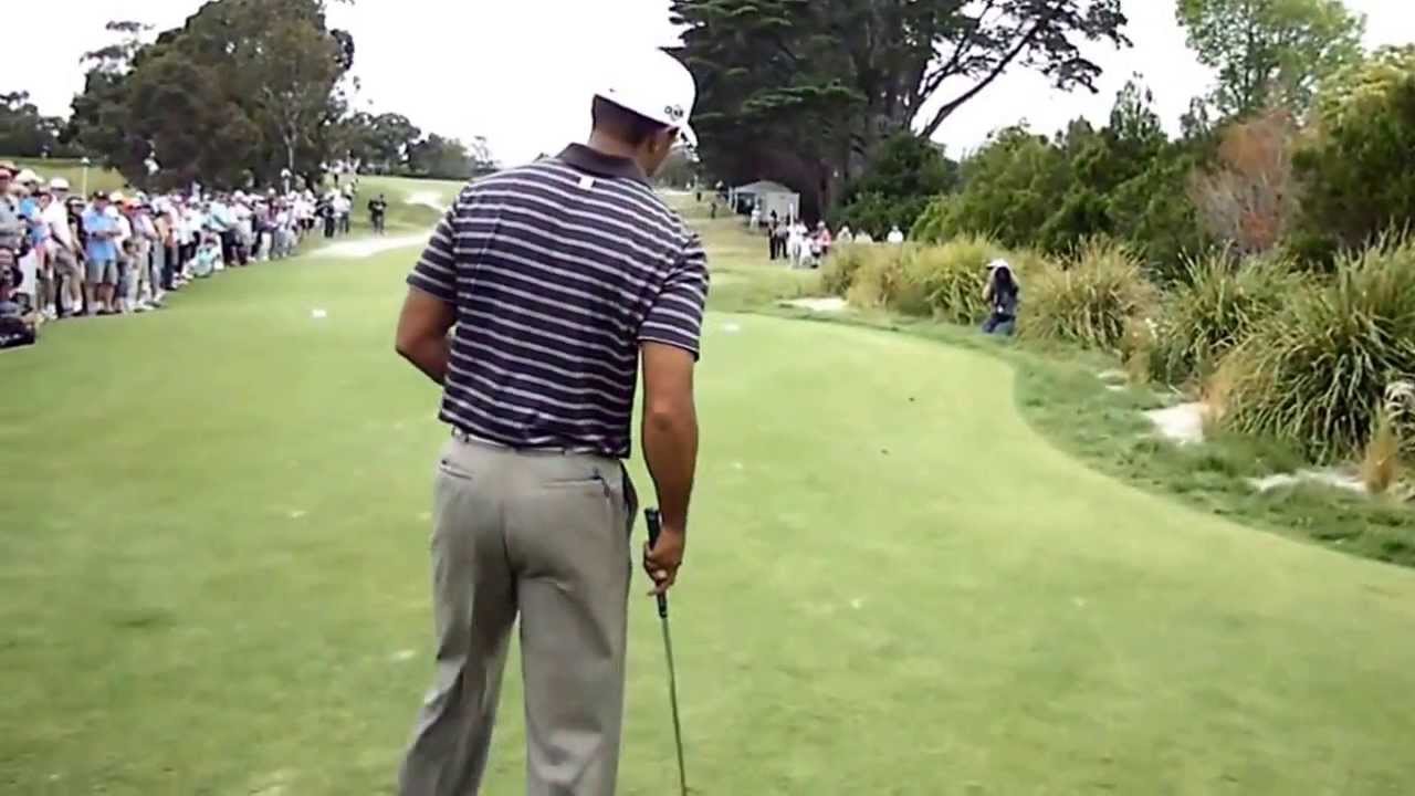 タイガーウッズのスティンガーショット　まとめ集