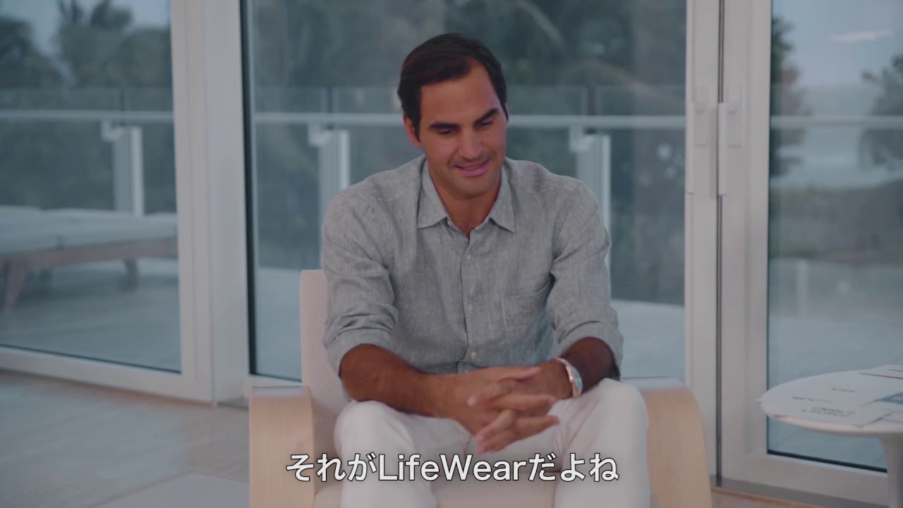 【UNIQLO LifeWear】Roger Federer meets Adam Scott in Miami