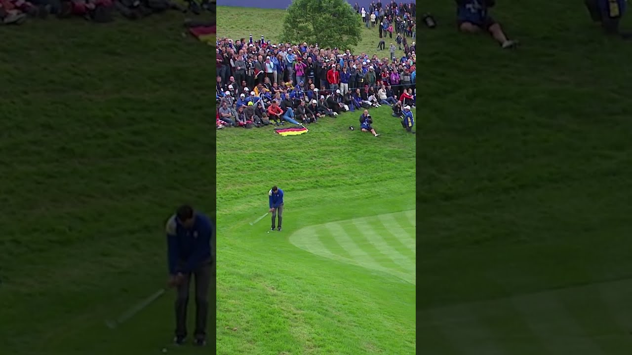 THAT'S how to win a Ryder Cup point!