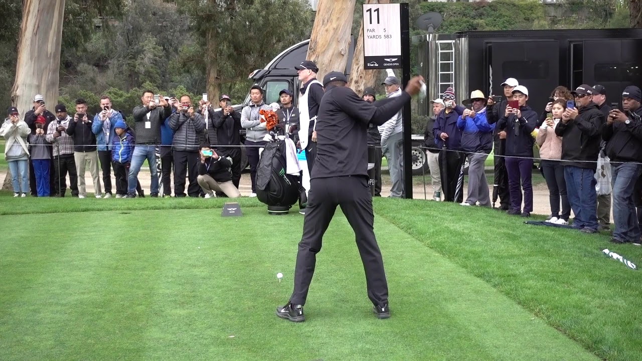 タイガー・ウッズ Tiger Woods ~Driver Shot~【2019 Genesis Open】