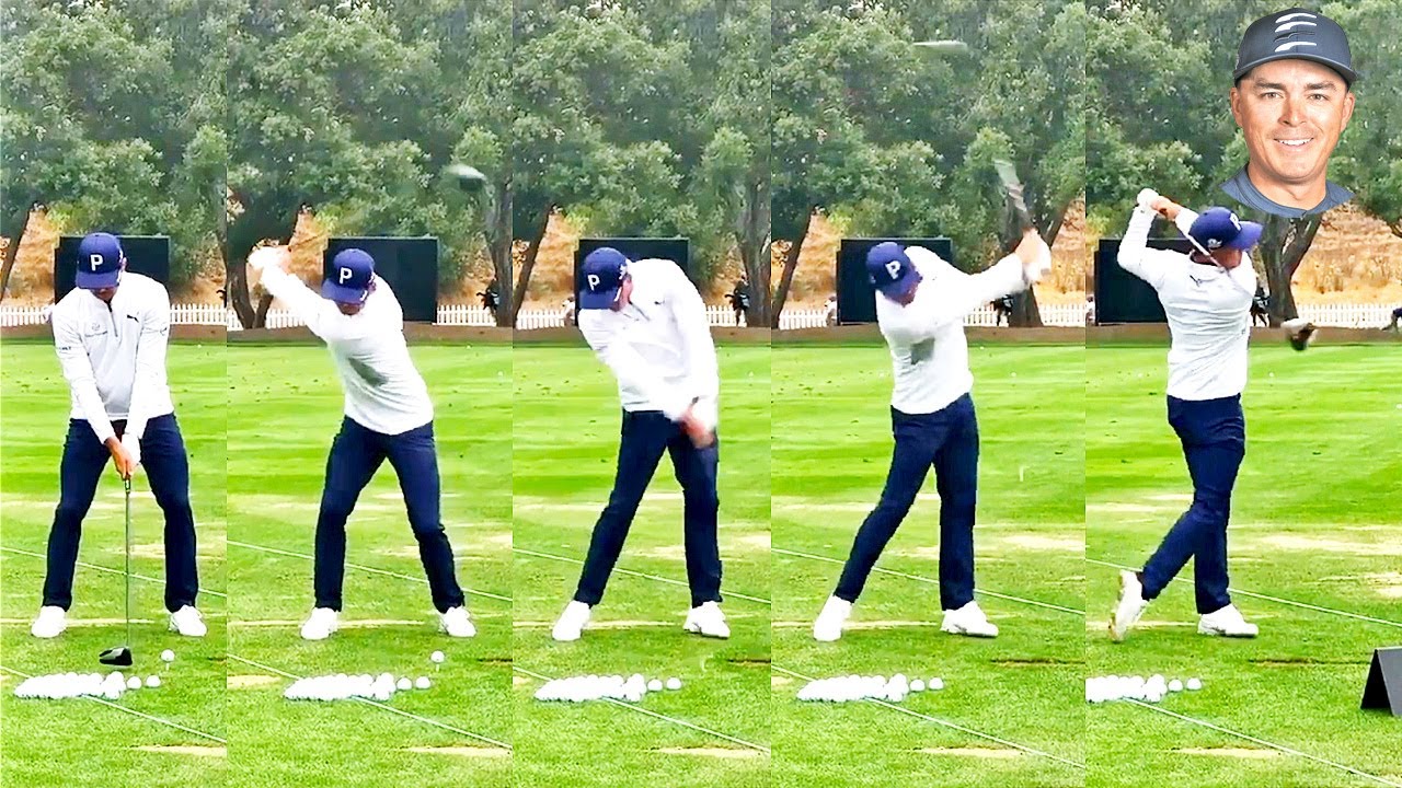 リッキー・ファウラー Rickie Fowler プロゴルファー DRIVER SHOT SLOW MOTION !!!