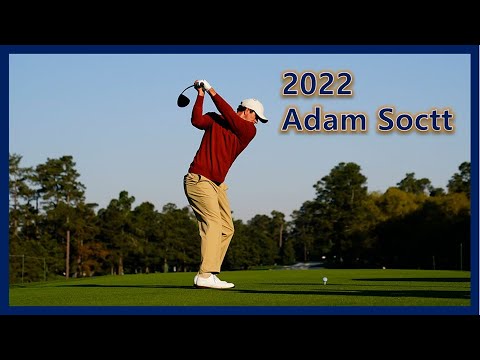 "Adam Scott" Pre Shot-Routine Amazing Swing Motion & Slow Motion,「アダム・スコット」アメージングスイングモーション＆スローモーション