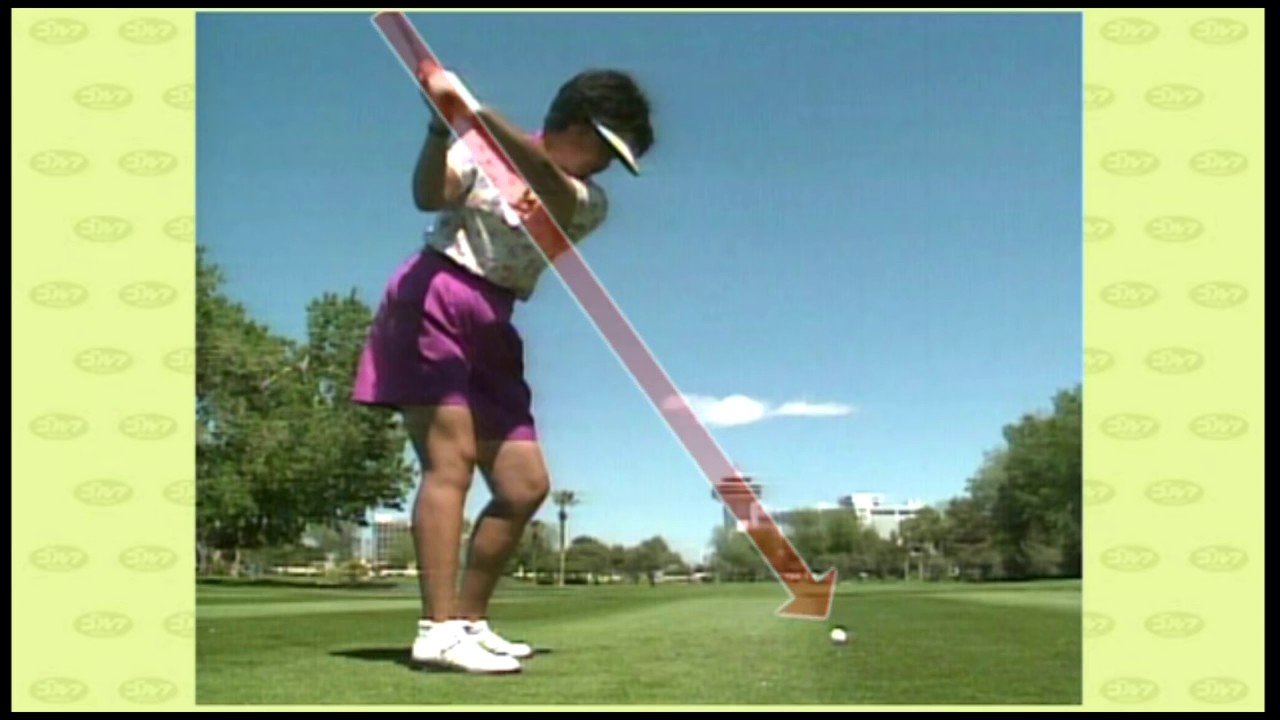 【ゴルフスイング】元賞金女王岡本綾子ビューティフルスイング 自身のスイングを解説！ / Golf Club CMC