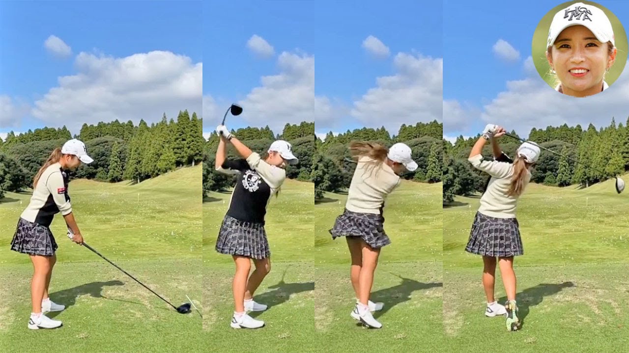 イ・ボミ Lee Bo Mee プロゴルファー DRIVER SHOT SLOW MOTION !!!