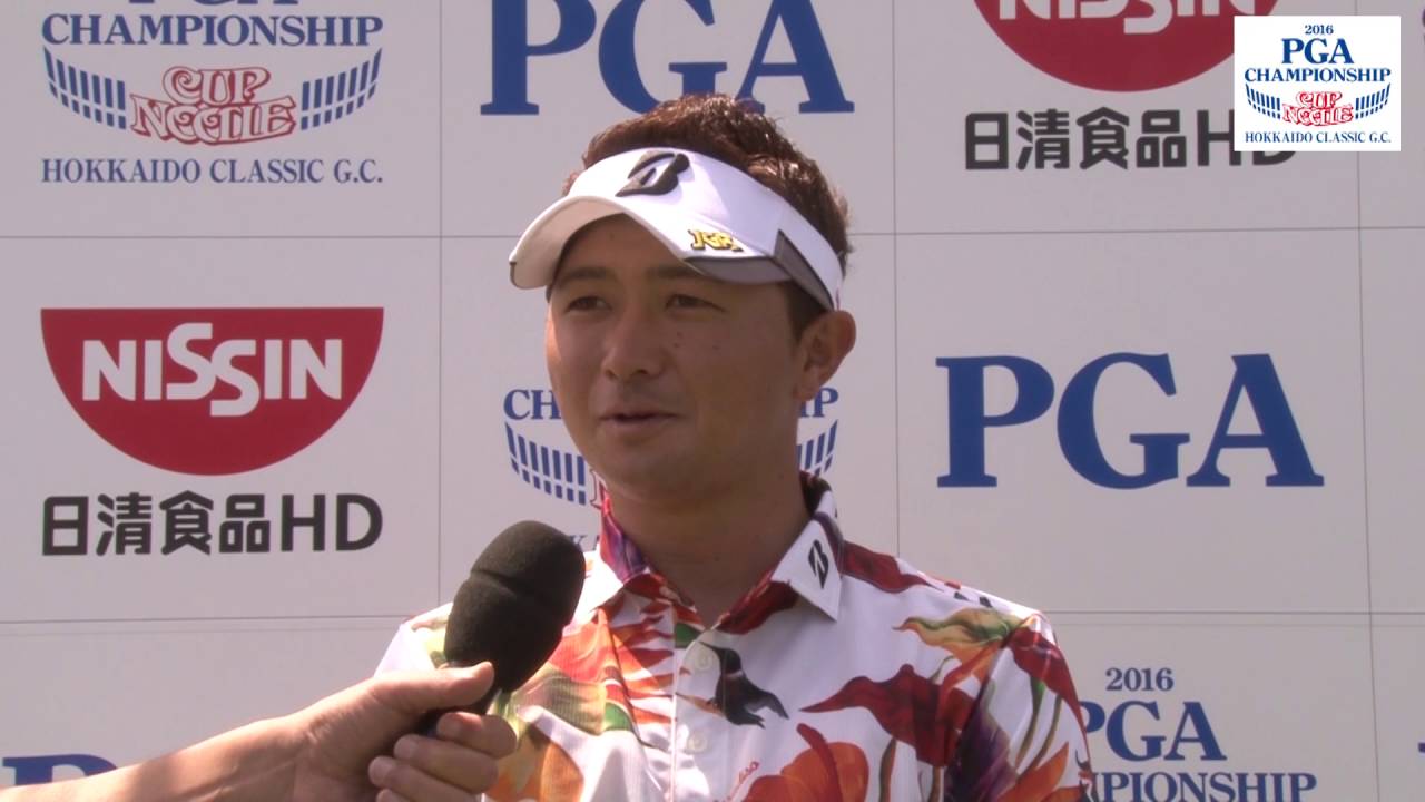 【第2ラウンド】片岡大育インタビュー　通算5アンダー