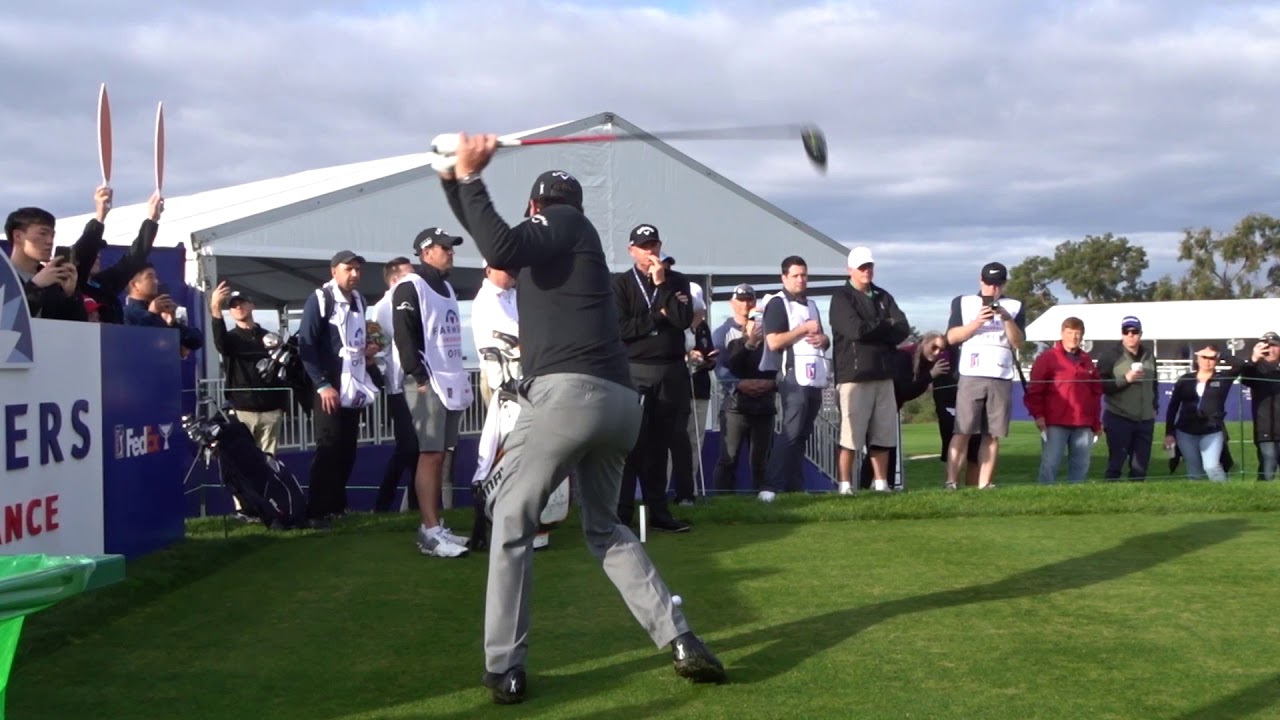 フィル・ミケルソン Phil Mickelson【Driver Shot】2020 Farmers Insurance Open
