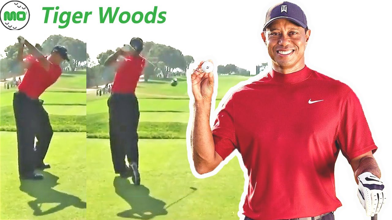 Tiger Woods タイガー・ウッズ 米国の男子ゴルフ スローモーションスイング!!!