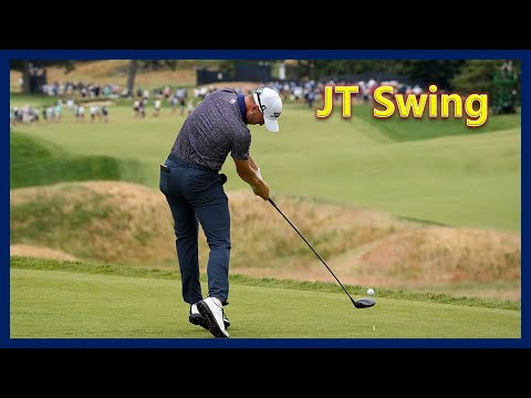 パワーロングヒッター「ジャスティン・トーマス」 パワフルなスイングモーション, Power Long Hitter "Justin Thomas" Power swing & Slow motion