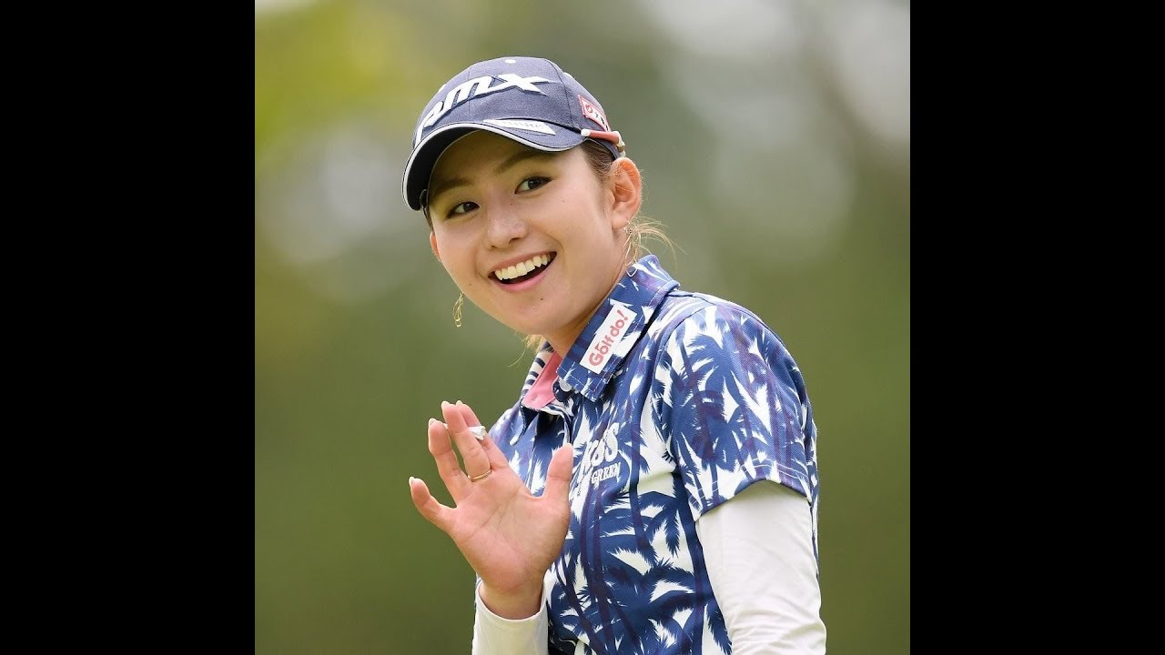 女子プロゴルファーかわいい江澤亜弥ちゃんスイング集