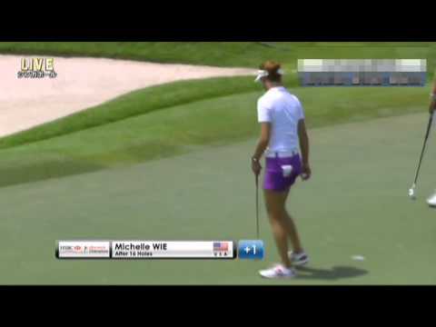 Michelle Wie's putting style