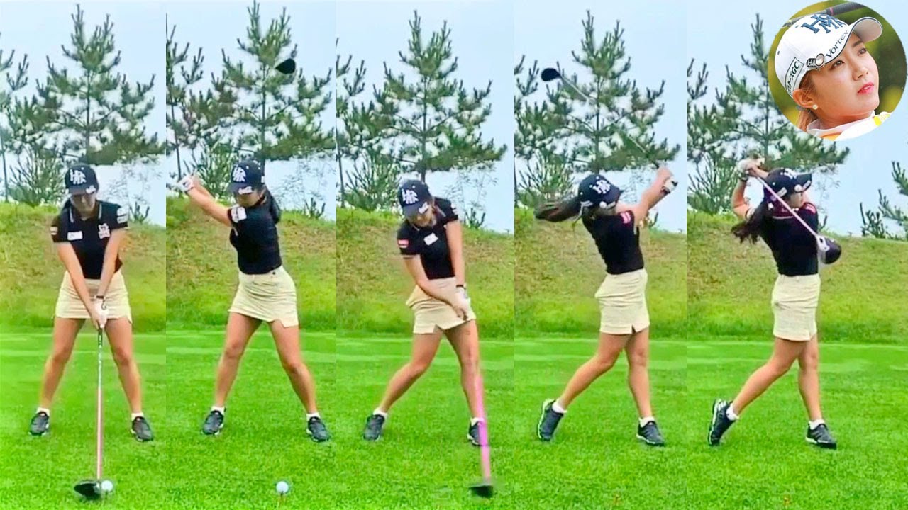 イ・ボミ Bo Mee LEE プロゴルファー DRIVER SHOT SLOW MOTION !!!
