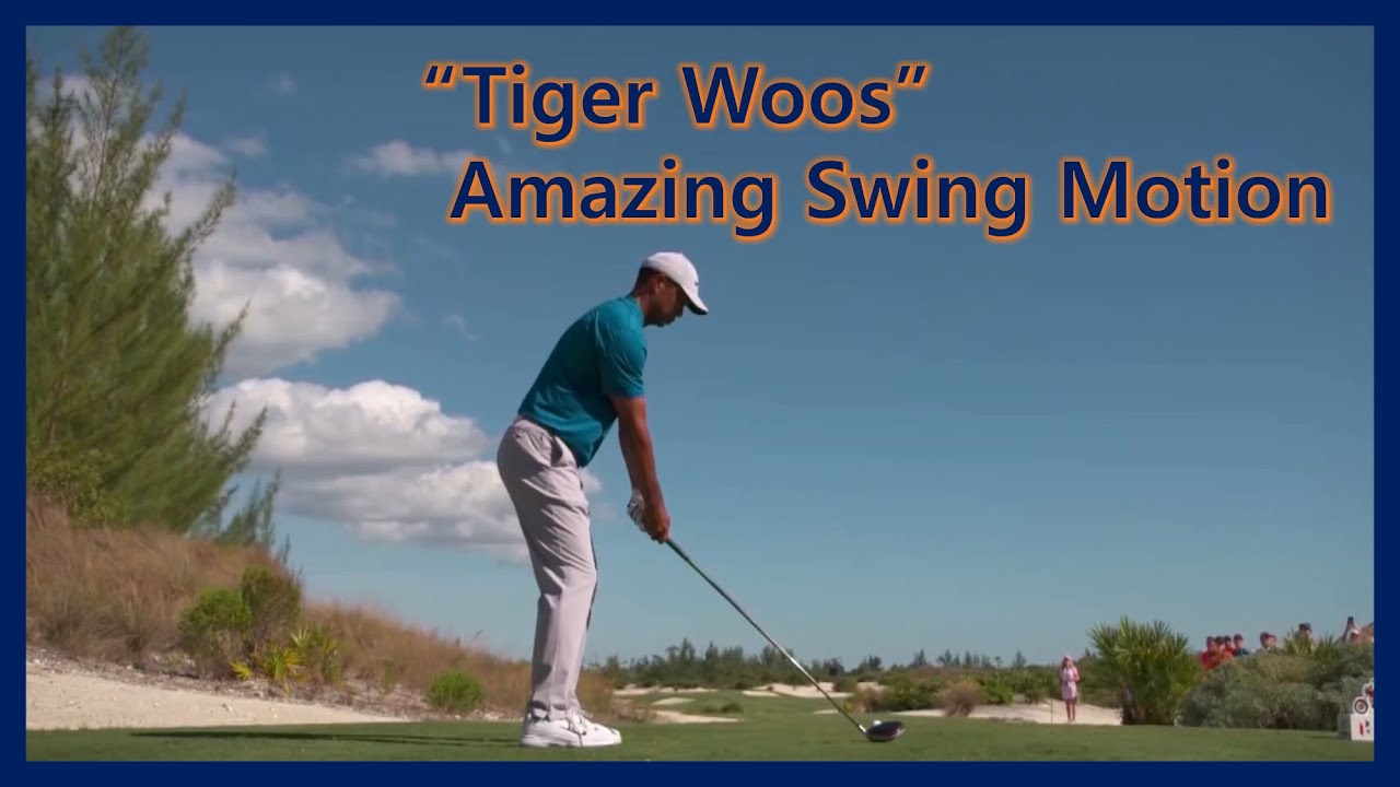 "Tiger Woods" Perfect Swing Motion & Swing Sequence, 「タイガー・ウッズ」パーフェクトスイングモーション＆スイングシーケンス