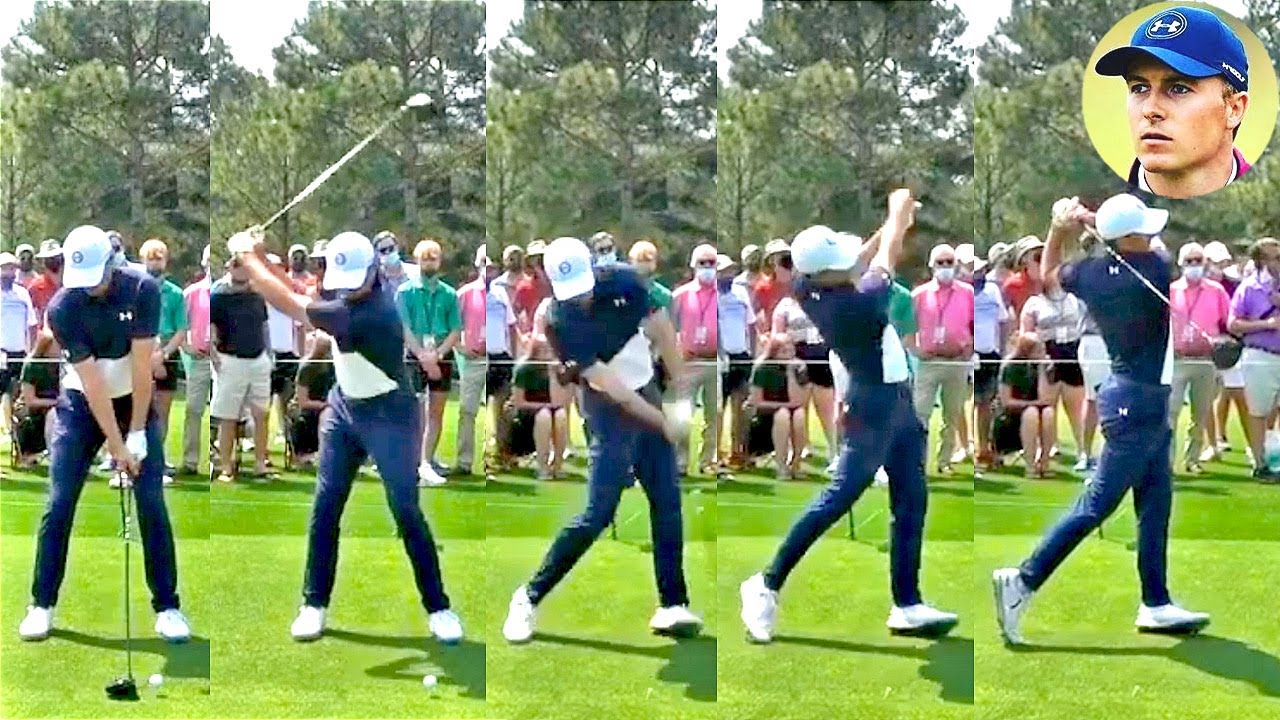 Jordan Spieth ジョーダン・スピース プロゴルファー DRIVER SHOT SLOW MOTION !!!