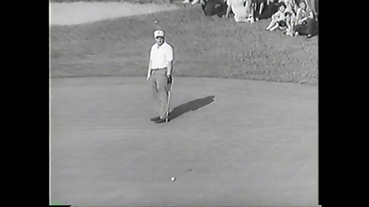 ジャック・ニクラウスの初のメジャートーナメント全米オープンでのアーノルドパーマーとのプレーオフ