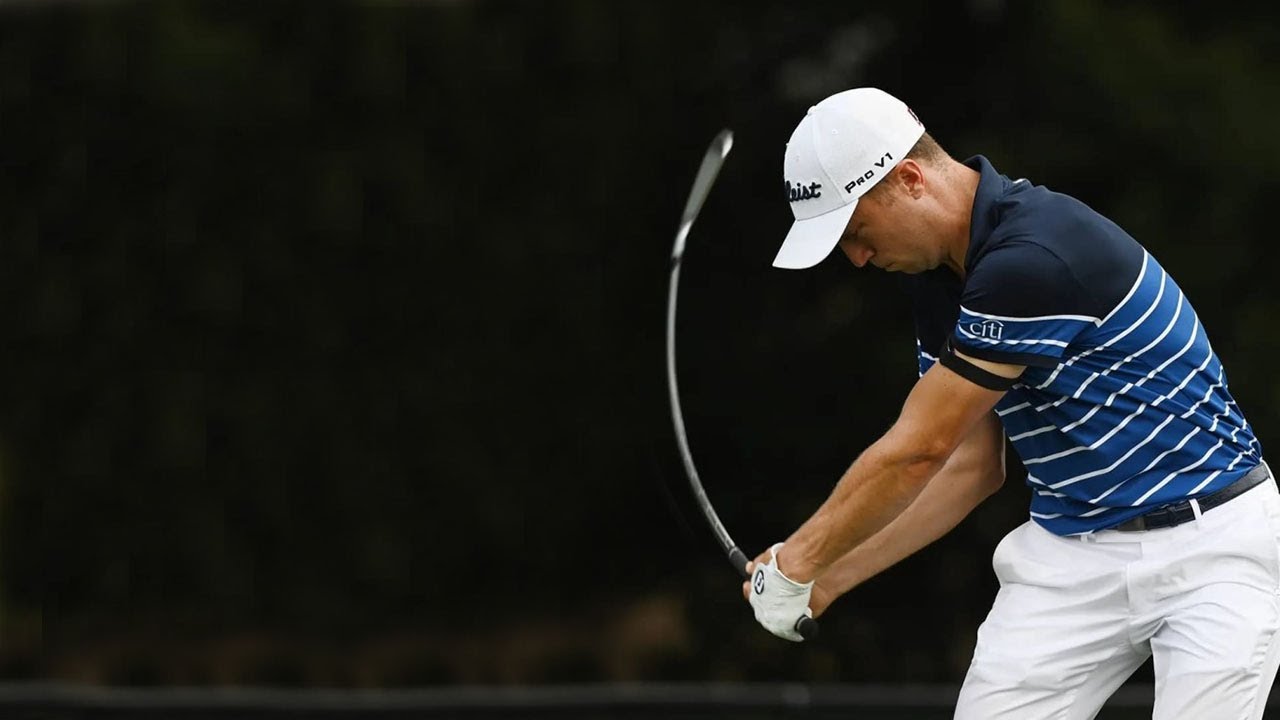 ジャスティン・トーマス Justin Thomas プロゴルファー DRIVER SHOT SLOW MOTION !!!