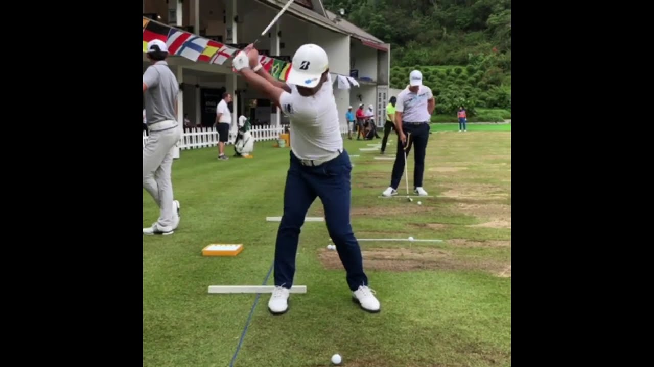 【マジいい音♪】宮里優作（yusakumiyazato）スローモーションあり