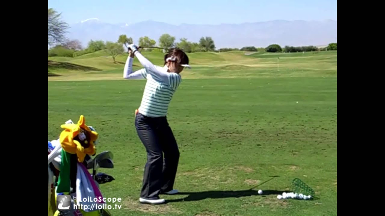 Shiho Oyama 大山志保 【Driver Shot】 2008