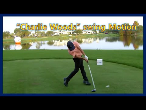 2021 "Charlie Woods"  Tiger Woods' Son Amazing Swing Motion, タイガー・ウッズの息子「チャーリー・ウッズ」アメージングスイングモーション