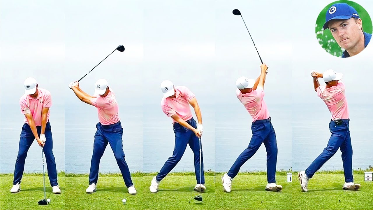 ジョーダン・スピース Jordan Spieth  プロゴルファー DRIVER SHOT SLOW MOTION !!!