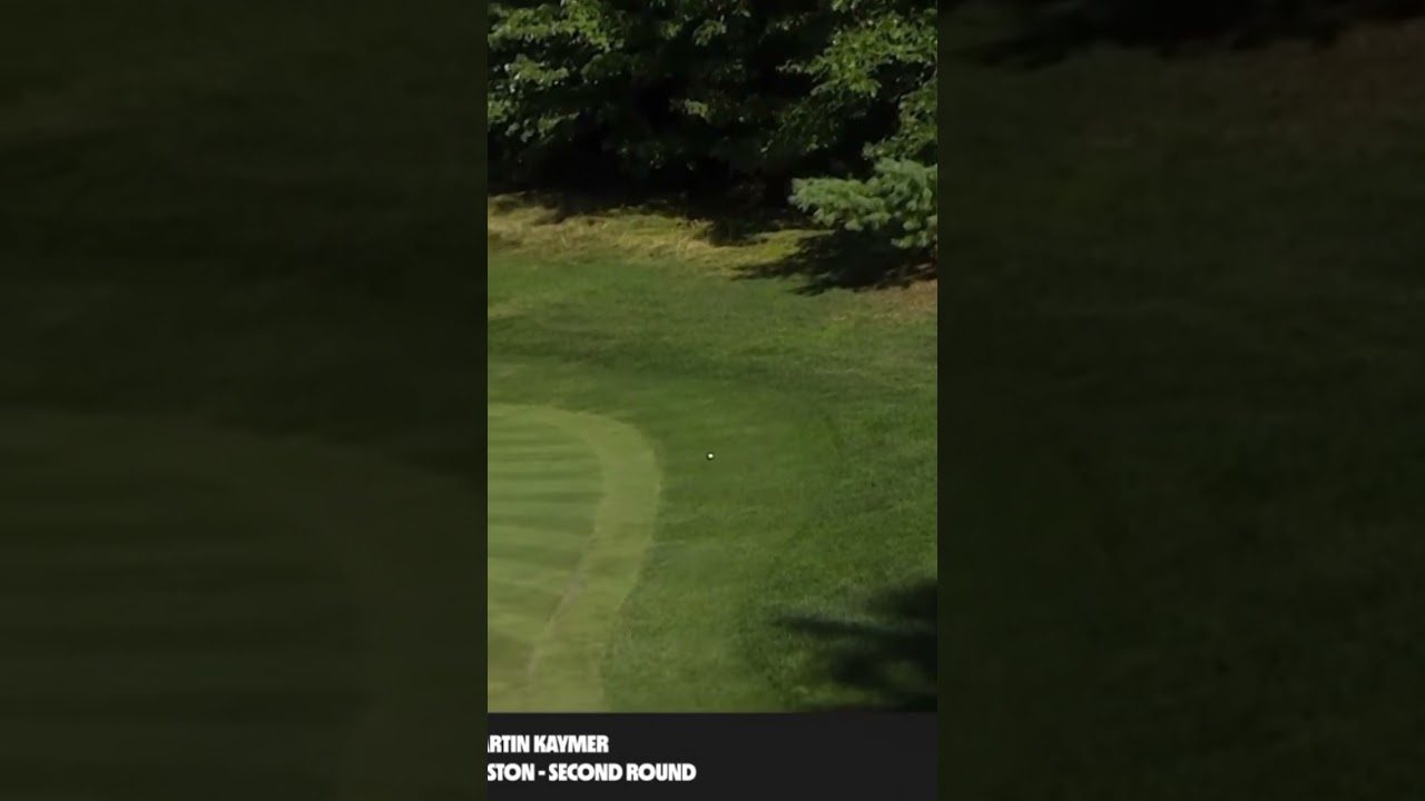A little bit of luck for Martin Kaymer #golf #liv