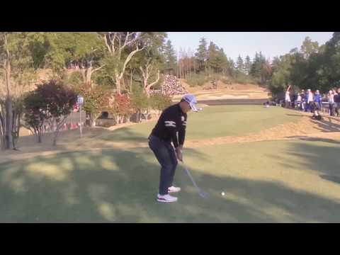 今平周吾　ゴルフ スイング スローモーション