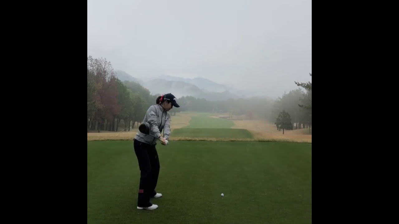 【ドライバースイング】アンシネ　ShinAeAhn　スローモーションあり