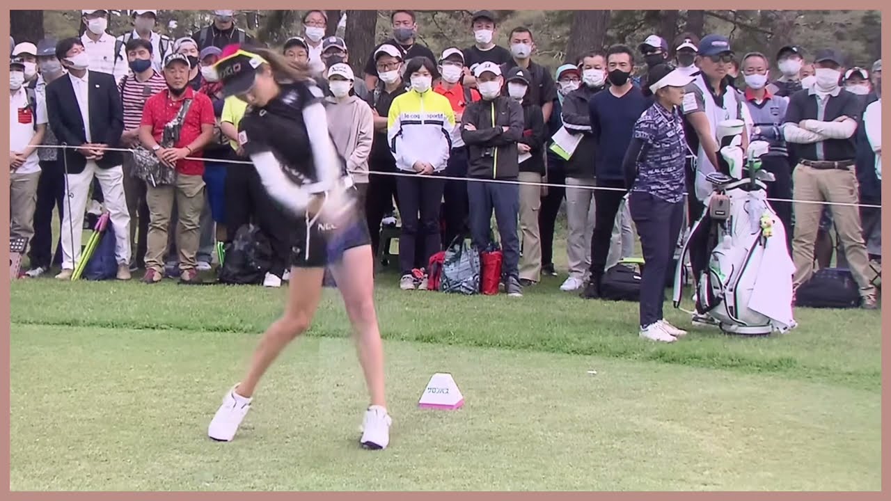 【ゴルフ】 安田祐香　スイング