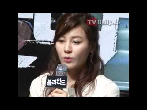 映画「ブラインド」製作発表会-キム・ハヌルの閉鎖恐怖症