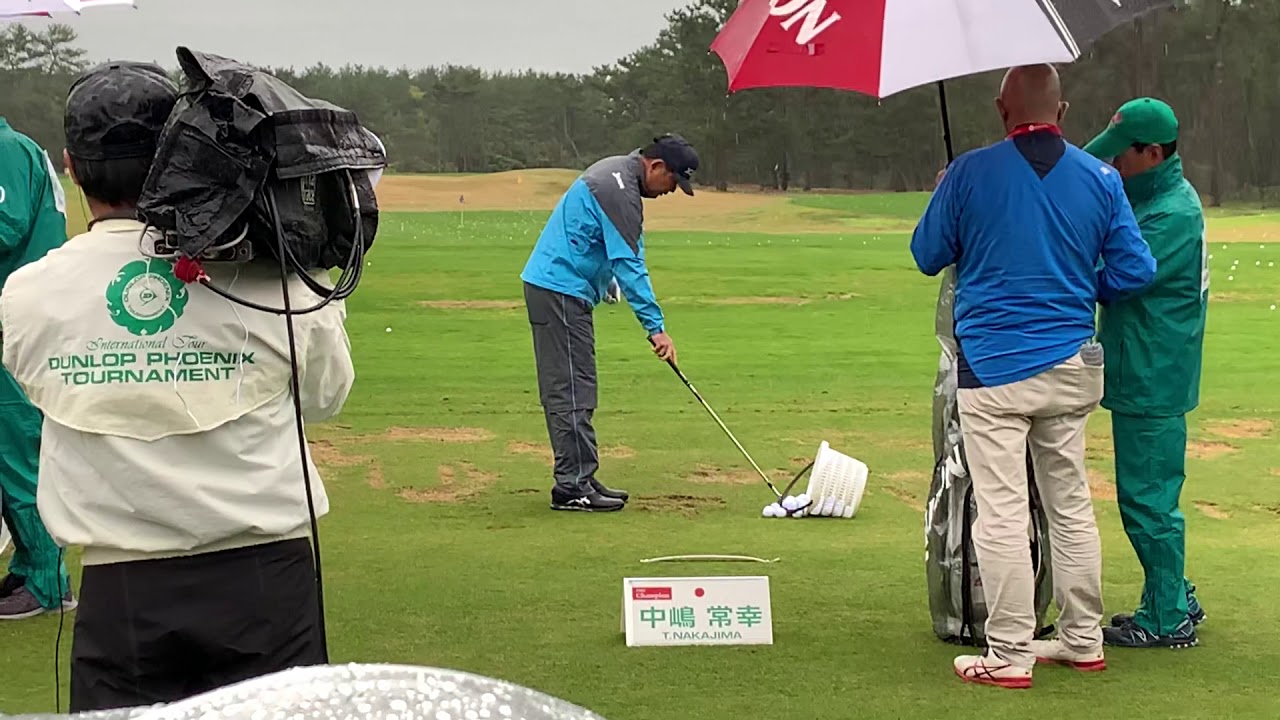 中嶋常幸プロ アプローチ《ダンロップフェニックストーナメント2019》