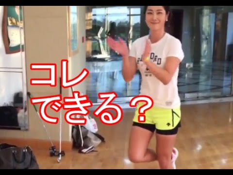 キムハヌルのゴルフスイング（ドライバー）は体幹！イボミ以上の体幹トレーニングをスロー検証