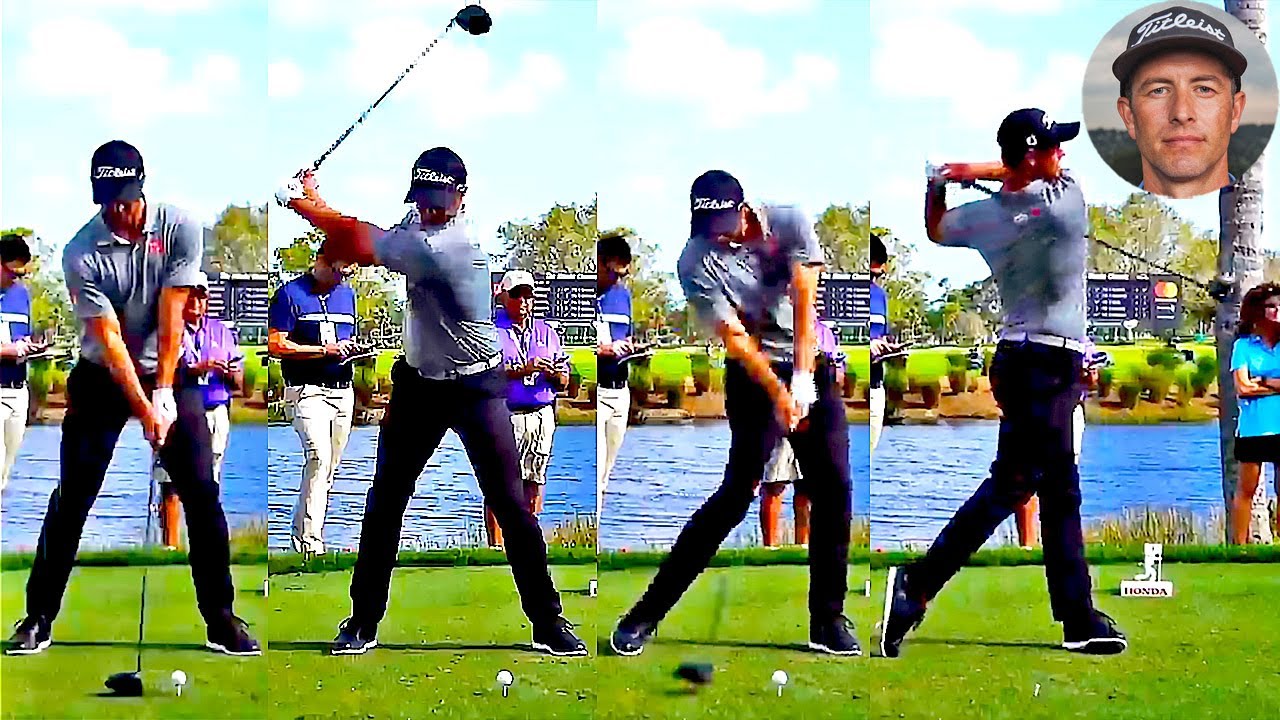 Adam Scott  アダム・スコット プロゴルファー DRIVER SHOT SLOW MOTION !!!