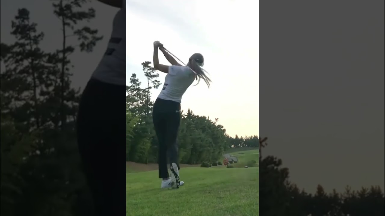 KLPGA 몸짱 유현주프로, ナイスボディーのユ·ヒョンジュプロ  #유현주 #shorts