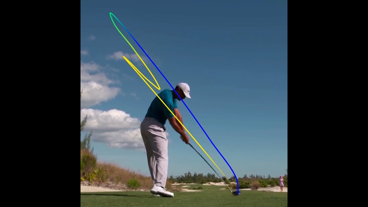 [Shorts] "Tiger Woods" Perfect Swing Motion & Slow Motion, ゴルフ皇帝「タイガーウッズ」幻想的なスイング＆スローモーション