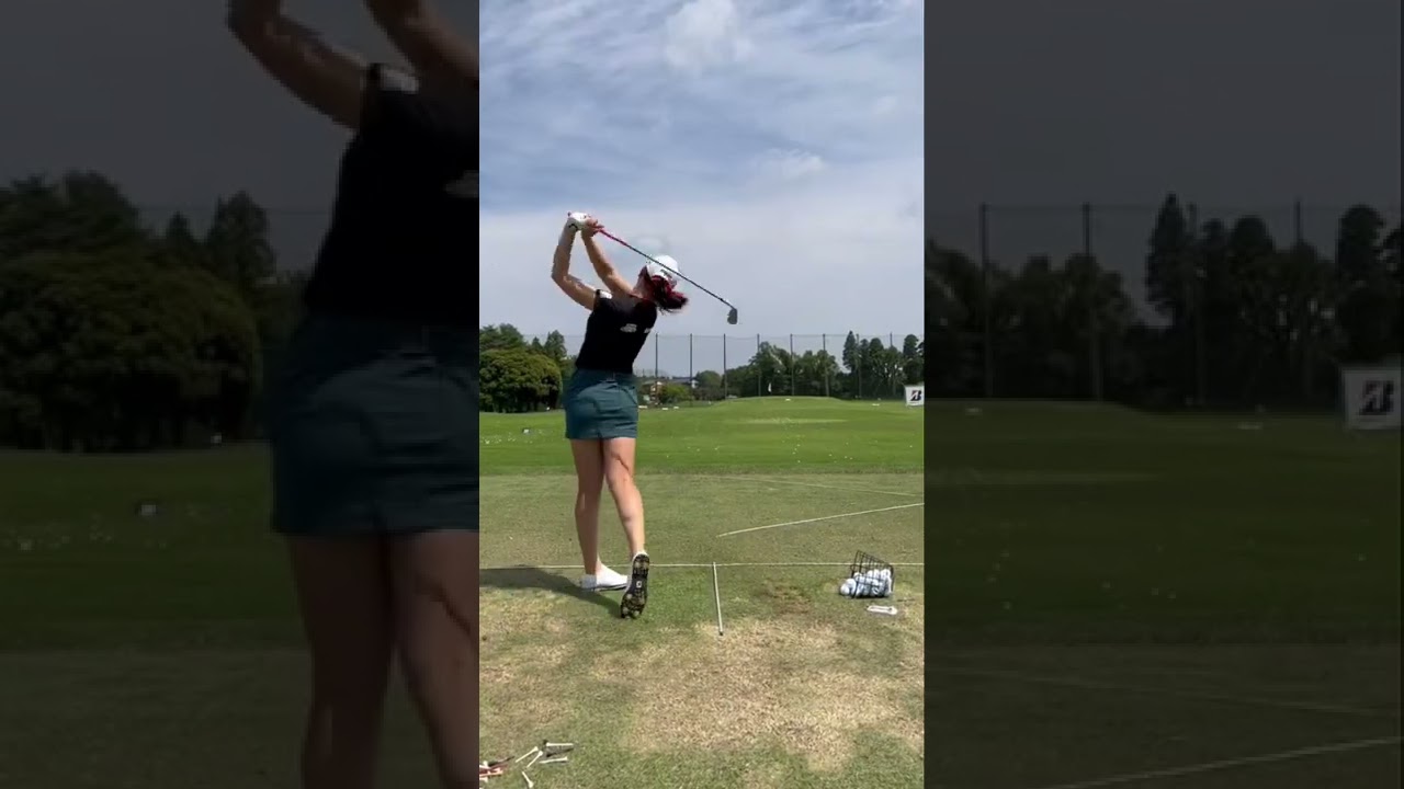 セキユウティン スイング👍セキユウティン ゴルフ
