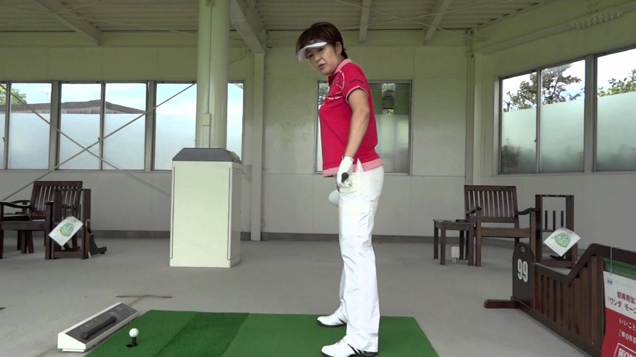 福嶋浩子　女子ゴルフ力アップ　PART-1 グリップ