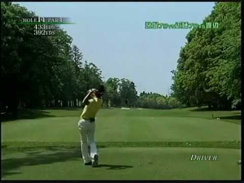 近藤共弘プロのドライバーショット