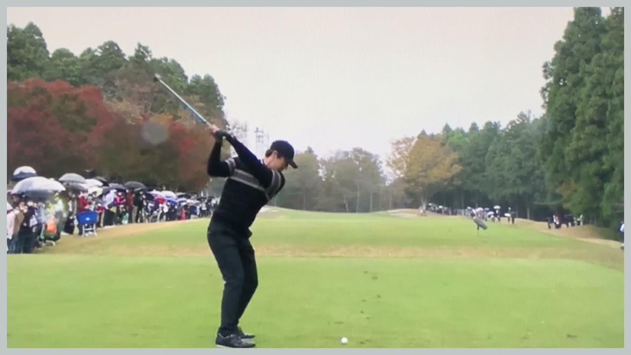 祝ツアー18勝目【ゴルフ】 石川遼　スイング