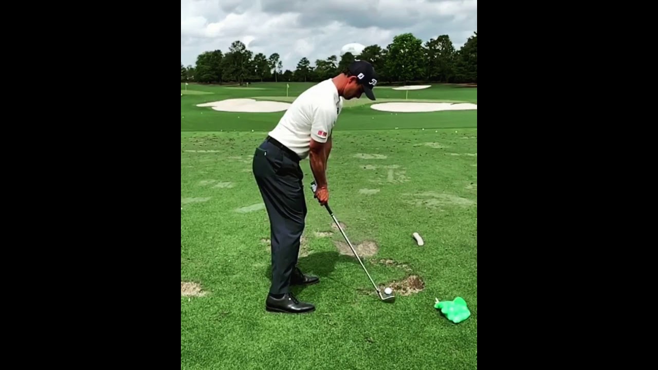 【スローモーション】Adam Scott　アダムスコット　アイアンショット