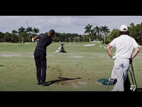 #タイガーウッズ #コリンモリカワ #トミーフリートウッド の３人が超低弾道の”スティンガーショット”にTRY！