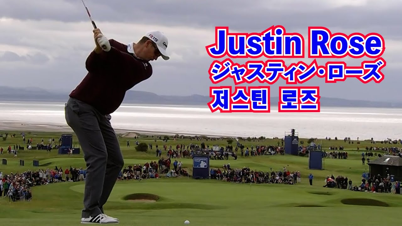 Justin Rose_golf swing Slow motion⛳️ジャスティン・ローズ_ゴルフ・スイング・スローモーション☄️저스틴 로즈_골프 스윙 슬로모션