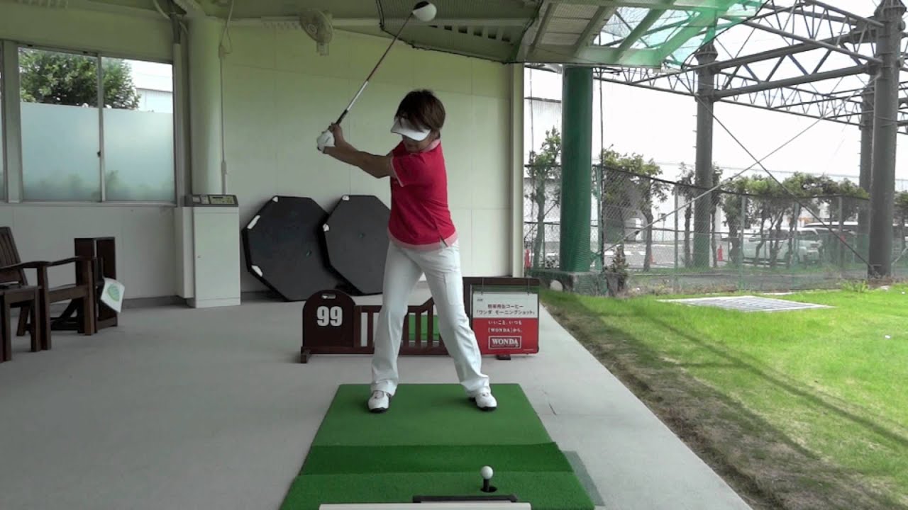 福嶋浩子　女子ゴルフ力アップ　PART-2 ドライバーショット