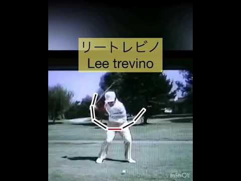 リートレビノのグリップエンド軌道⛳️ドライバースロー正面