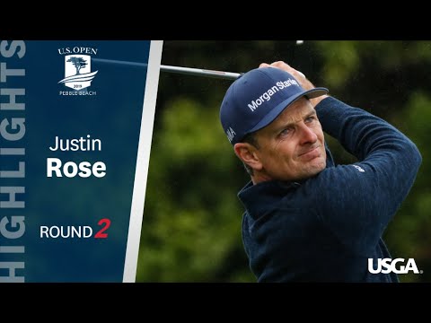 2019 U.S. Open, Round 2: Justin Rose Highlights
