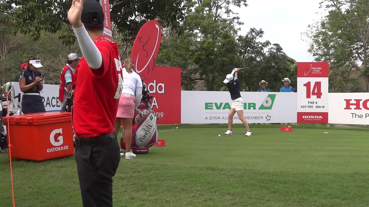 新垣比菜イメージスイング  ー  LPGA Honda 2019より抜粋